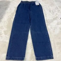 新品⭐︎OLIVE des OLIVE シェフパンツ インディゴ　ウエストゴムのサムネイル