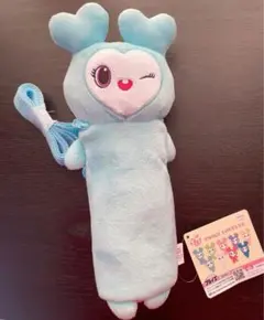 TWICE LOVELYS のびふにゃポーチ ナヨン　スカイブルー