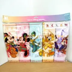 東京ディズニーリゾート ミニタオル 5枚セット 40周年