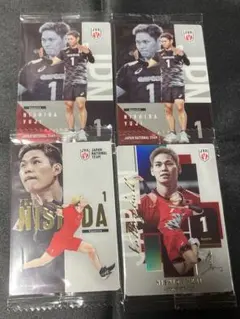 バレーボール男子日本代表 西田有志選手 ツインウェハース2026