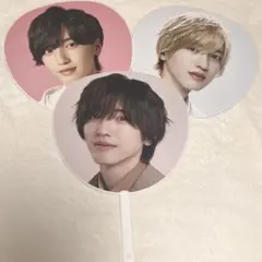 道枝駿佑 うちわ ボンボンボヤージュ BON BON VOYAGE なにわ男子