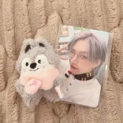 straykids】バンチャン ウルフチャンPOPUPトレカ+キーリングセット