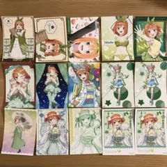 五等分の花嫁　中野四葉　ブロマイド　15枚 まとめ売り