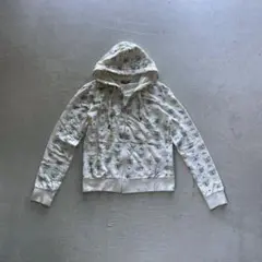 00s y2k 平成 EVISU エビス マルチ フーディ パーカー