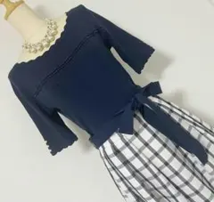 美品　レッセパッセ　ワンピース