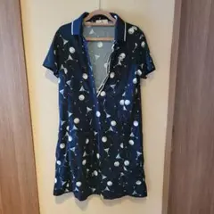 【美品】Munsingwear ゴルフ ポロワンピース M