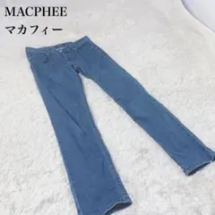 MACPHEE マカフィー ストレートデニムパンツ S トゥモローランドのサムネイル
