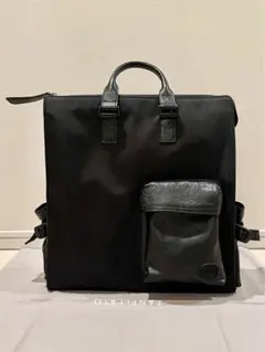 値下げ　美品　ザネラート　ZANELLAT スクエロ　ブラックのサムネイル