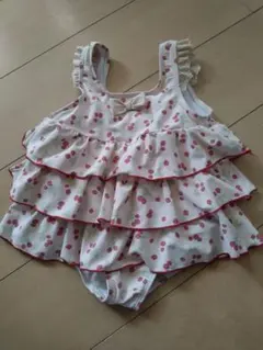 女の子用ワンピース水着 120cm