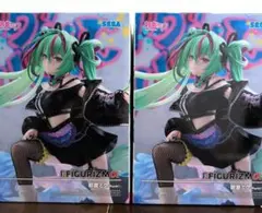 初音ミク FIGURIZMα Punk！ フィギュア 2個セット　新品未開封品