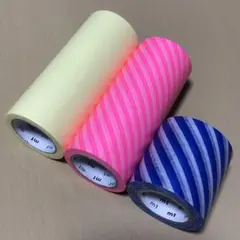 NO.23 匿名配送 mt 幅広 マスキングテープ 3本まとめ売り カモ井加工紙