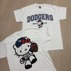 ☆新品☆ハローキティ50周年☆ドジャースコラボユニフォーム☆M - メルカリ
