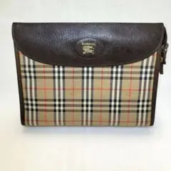 Burberrys バーバリー ノバチェック クラッチバッグ セカンドバッグ