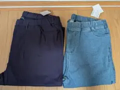 新品　 drug store's ストレッチパンツ＆デニム　サイズF 2点セットのサムネイル