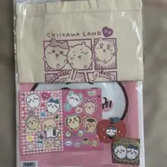 CHIIKAWA LAND トートバッグとステッカーセット