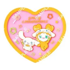 TWICE サンリオキャラクターズ クリアラバーコースター シナモロール