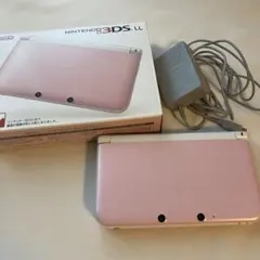 【美品】任天堂 3DS LL ピンク 本体 ACアダプター付き