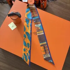 HERMES ツイリー スカーフ パープル系 エクスリブリスの紙吹雪 - メルカリ