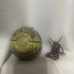 ポケモン　いにしえのモンスターボール　黒いレックウザ　フィギュア