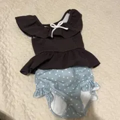 プティマイン　ベビー水着80cm