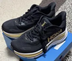 【美品・限定モデル】HOKA Clifton 10 虎視眈々 25.5 ワイド