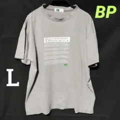英国 BP BRITISH PETROLEUM オイルメーカー Tシャツ【L】