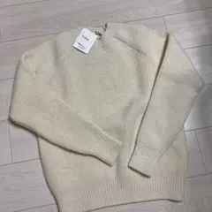 ★新品未使用★ SLOANE メリノウールリブニット　アイボリー　サイズ2 Yahoo!オークション -「sloane ニット」の落札相場・落札価格