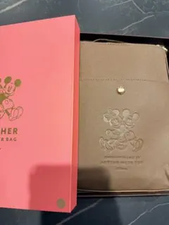 Disney ミッキーマウス レザーショルダーバッグ