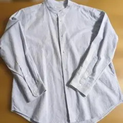 JOURNAL STANDARD ストライプ バンドカラーシャツ M
