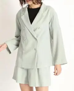 激安セールセット割り有ミラオーウェン Mila Owen ダブルジャケット