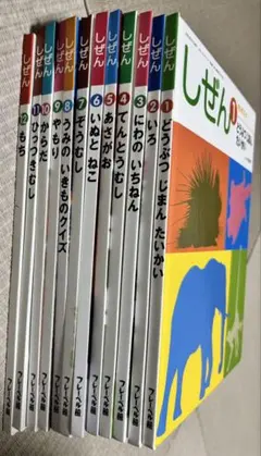 フレーベル館 しぜん キンダーブック12冊セット 平成26年4月〜平成27年