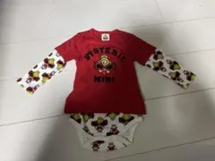 HYSTERIC MINI 赤白ロンパース