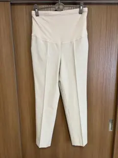 UNIQLO スマートアンクルマタニティパンツ　ベージュL