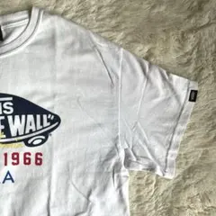 VANS Tシャツ ホワイト　ロゴTシャツのサムネイル