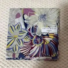 インターモード　リバティ　大判ハンカチ　新品　シール付き