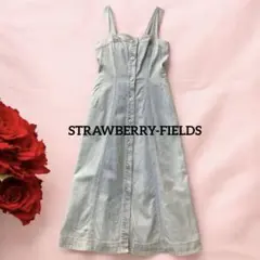 STRAWBERRY-FIELDS ストロベリーフィールズ | デニムワンピース