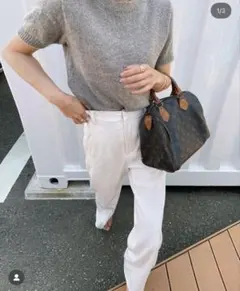 【GRL】センタープレスストレートパンツ[ai07]