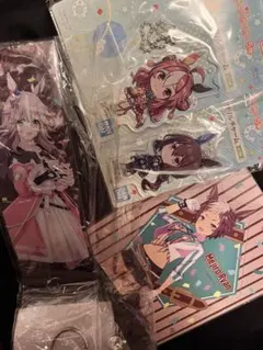 ウマ娘 キーホルダー3個セットとマグネット