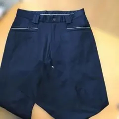 アディダスゴルフ　裏地付パンツ　黒　79