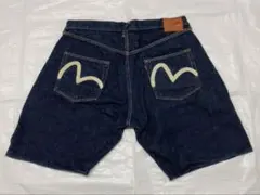 み*と様 MIGHTY EVISU デニムハーフパンツ W34 み*と様 MIGHTY EVISU デニムハーフパンツ W34