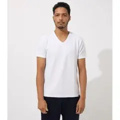 AZULbymoussy☆ホワイト Vネック Tシャツ M