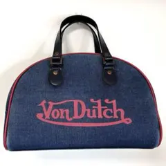 Von Dutch ボンダッチ ボストンバッグ ブラウンY2K - メルカリ