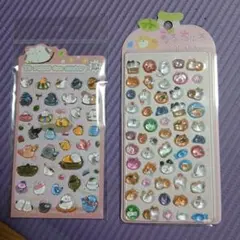 うるちゅる3Dシール　ボンボンドロップシール風　2点セット