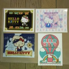 超レアHello Kitty ステッカーセット 4種