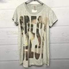 新品・タグ付 BEAMS HEART パームツリー Tシャツ グレー FREEのサムネイル