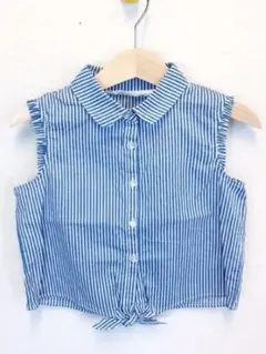【新品】h&m フリルシャツ 90