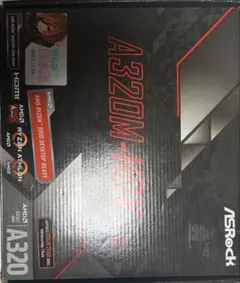 asrock A320M-HDV r4.0 動作確認済 箱ありのサムネイル