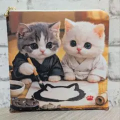 ❤フラットポーチ❤小物ポーチ❤猫