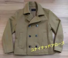 ユナイテッドアローズ キャメル Ｐコート サイズМ