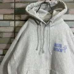 【リバースウィーブ】チャンピオン　プルオーバーパーカー　プリント